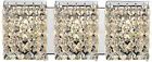 184-3v -lite Crystals Vanity Light Waltz 3 Chrome