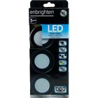 030878345408 Ge Led Black Puck Lights