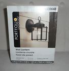 0338648 Portfolio Outdoor Wall Lantern New Open Box