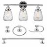058219514160 Globe Electric Lauzon Bathroom Set Vanity Light Wi
