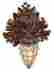 0590-f-bwl Eurolux Home Wall Sconce Fox Head Globe Cast Resin Crystal Bead Wire New Detailed Ul-l