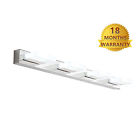 0701988503773 Mirrea Modern Led Vanity Light In Lights Stainless