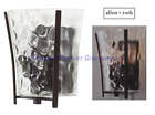 0808073 Allen Roth Aged Bronze Pocket Wall Sconce Textured 811874021189