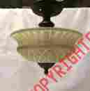 08097-a6b Elk Lighting Indoor Glass Ceiiling Flushmount Light Fixture 10 W