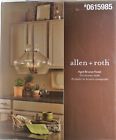 0809829 Allen Roth Aged Bronze Vintage Clear Glass Bell 737995347055