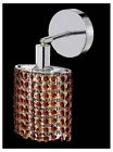 1281w-r-e-to 1 Crystal Sconce Topaz 958606 Chrome Mini Light Id