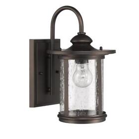 1-light Oil Rubbed Bronze Outdoor Wall Light