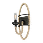15900 1 Wall Pearce Matte Elk Sconce Black Lighting Light