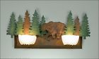 A35226 100 Two Watts Usa Bath Rustic Light Bear Vanity
