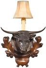 100014058803 Wall Sconce Longhorn 1-light