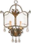 100014084437 Wall Sconce Currey Amp Company Zara Traditional Viejo