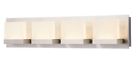 1001514599 Home Decorators Collection Alberson Brushed Nickel Led Vanity Light With