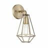 1002433717 Cordelia Lighting Old Satin Brass Wall Sconce