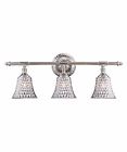 10082-3 Bathroom Light Brushed Lighting Nickel 24 " Victoriana Vanity Elk Bath