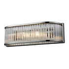 10126 Elk Nickel Light 2 Fixture Vanity Polished " 14 Lighting Braxton