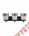 103085 Epiphany Lighting Orb Three Light Bath Wall Oil Rubbed Bronze G2215 B3