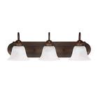 1033bb-118 Capital Lighting Burnished Bronze Bathroom Vanity Light Fixture 841224075425