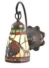 106293 Meyda Tiffany Pinecone Dome Wall 106293 Meyda Tiffany Pinecone Dome Wall