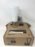107.757.11 Ikea Pair Savers Hagberg Wall Sconce Bathroom Nib Silver White