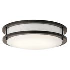 10784 10784ozled Kichler Led Flush Mount Lamp Olde Bronze 783927531665