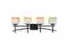 10994wsrc Maxim Lighting Bronze Vanity Light Asiana Bath Roasted Chestnut
