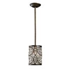 11285 1 Bulb Antique Amherst Light Pendant Bronze