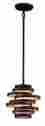 113-41 Vertigo Corbett Lighting Mini Pendant 1 Light In Bronze Gold Leaf 782042751019