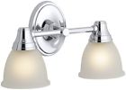 11366-cp Kohler Fort Transitional Double Wall Sconce Polished Chrome 650531289155