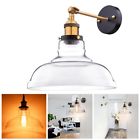 11wal003-fl28-gs08 Apluschoice Vintage Industrial Flashlight Glass Light Wall Sconce 637509421052