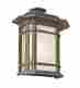 5821-1 12-inch Bel Air Lighting Trans Globe Corner Window Pocket Light Rust Wall Porch Lights 736916598606