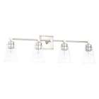 121841pn-432 121841-432 Capital Lighting Wide Bathroom Vanity Light 841740117616
