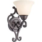 12211fioi 1-light Manor Sconce Oil Lighting Rubbed Bronze Maxim Wall