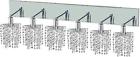 1286w-o-p-gt-ss Euroluxhome Wall Fixture Mini Contemporary Oblong Canopy Star 616524369242