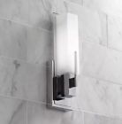 1320051-006 Led Possini Euro Design Set Of Midtown High Chrome Wall