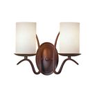 13244-026 Bay Wall Hampton Sconce 2-light Willow Bronze