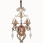 14440-014 Wall Crystal Sconce Eurofase Silver Traditional 3-light Allure