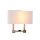 1461w13bb Elegant Lighting Cristal Burnished Brass Wall Sconce 848145015882