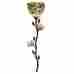 14904 Art Artifact Led Torchiere Sconce Light Lamp Tiffany Style Glass Magnolias Wallchiere