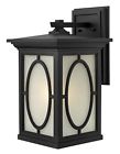 1495bk Hinkley Transitional One Light Wall Mount In Blackfinish 640665149517