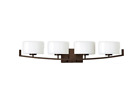 15324 Hampton Bay Vanity Light Etched White Glass Shades 0718212153246