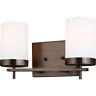 16594-boew2 Decovio Reading Bathroom Vanity Light Brushed Oil Rubbed 194712108922