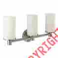 1687 Gatco Latitude Ii Triple Sconce Light Fixture In Satin Nickel