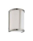 179557 Light - Satin White Id Wall Sconce 1 Glass