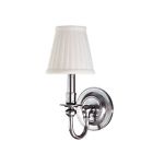 1901-pn Wall Valley Polished Nickel Hudson Lighting Sconce