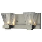 1910-2v Z-lite Brushed Nickel Iluna 685659022261