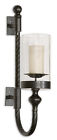 19476 Uttermost Garvin Twist Candle Sconce