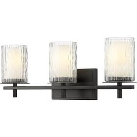 1949-3v-mb 685659192131 Z-lite Grayson Vanity 3-light 300 Total Watts Matte Black