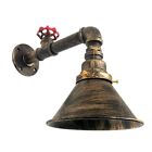 1pcs Vintage Industrial Rustic Wall Table Lights Steampunk Metal Water Pipe