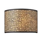 31044 2 Medina Light Aged Sconce Bulb Bronze
