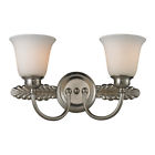 11434 2 Light Vanity Brushed 2-lt Ventura Elk Lighting Nickel Collection